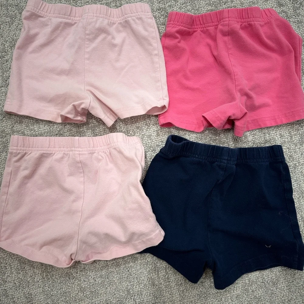 Carter’s Girls Tumbling Shorts Size 4T - Picture 2 of 4